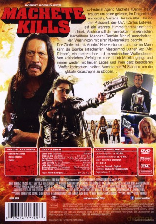 Machete Kills (Maczeta zabija) [DVD]