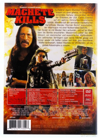 Machete Kills (Maczeta zabija) [DVD]