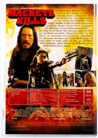 Machete Kills (Maczeta zabija) [DVD]