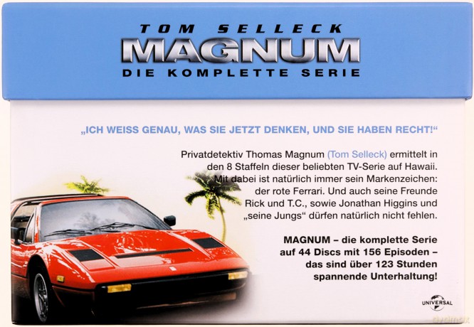 Magnum, P.I. (Complete Series) [44xDVD]