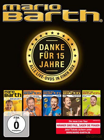 Mario Barth: Danke fur 15 Jahre - Alle Live [5DVD]
