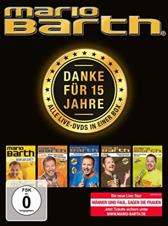 Mario Barth: Danke fur 15 Jahre - Alle Live [5DVD]
