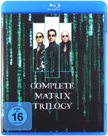 Matrix Trilogy (Matrix 1-3) [Blu-Ray]