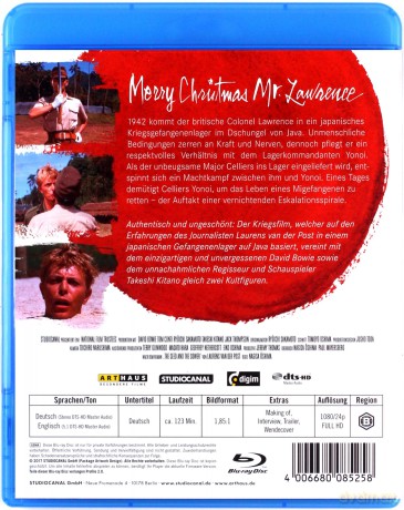 Merry Christmas Mr. Lawrence (Wesołych świąt, pułkowniku Lawrence) [Blu-Ray]