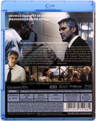 Michael Clayton [Blu-Ray]