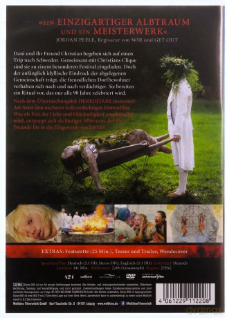 Midsommar (Midsommar: W biały dzień) [DVD]