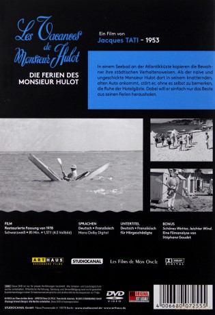 Monsieur Hulot's Holiday (Wakacje pana Hulot) [DVD]