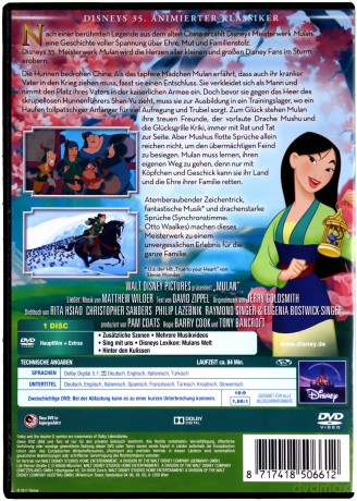 Mulan 1-2 [2DVD]