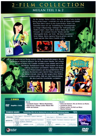 Mulan 1-2 [2DVD]