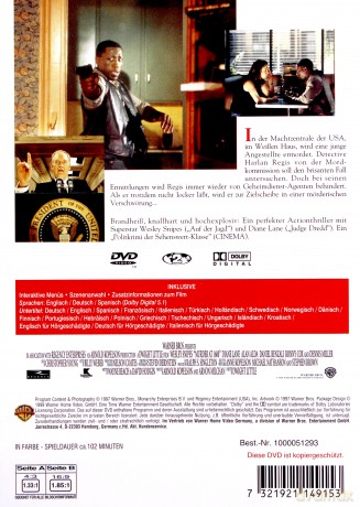 Murder at 1600 (Morderstwo w Bialym Domu) [DVD]