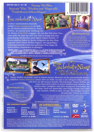 Nanny McPhee 1-2 (Niania 1-2) [2DVD]