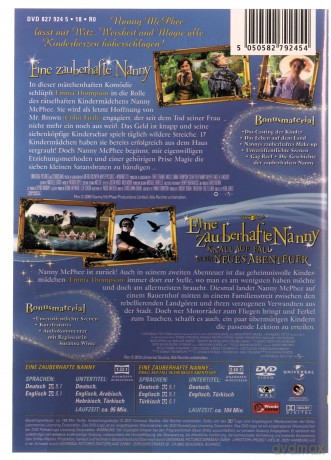 Nanny McPhee 1-2 (Niania 1-2) [2DVD]