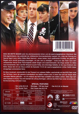 NCIS: Naval Criminal Investigative Service Season 3 Box 2 (Agenci NCIS Sezon 3 Część 2) [4DVD]