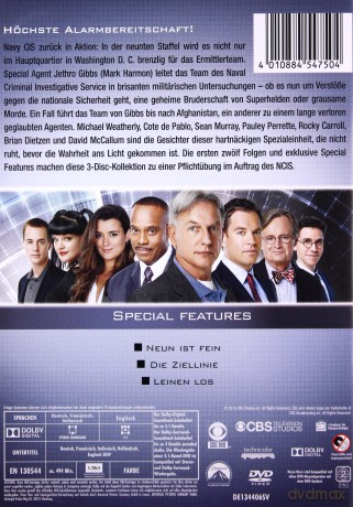 NCIS: Naval Criminal Investigative Service Season 9 Box 1 (Agenci NCIS Sezon 9 Część 1) [3DVD]