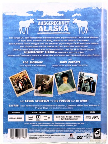 Northern Exposure (Complete Series) (Vanilla Edition) (Przystanek Alaska) [28xDVD]