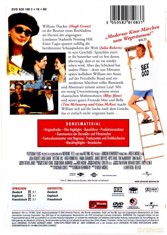 Notting Hill [DVD]