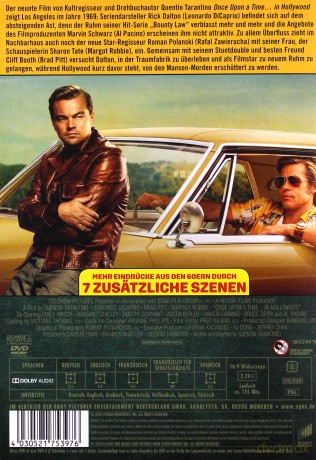 Once upon a time in... Hollywood (Pewnego razu w Hollywood) [DVD]