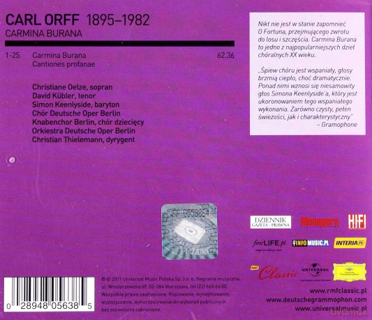 Christian Thielemann: RMF Classic Kolekcja: Orff [CD]