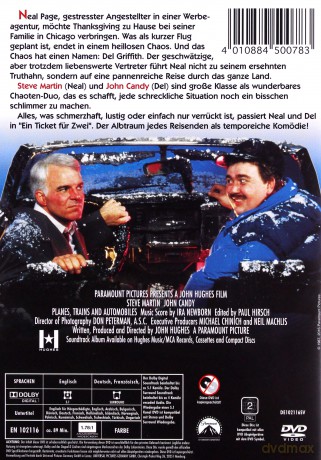 Samoloty, pociagi i samochody [DVD]