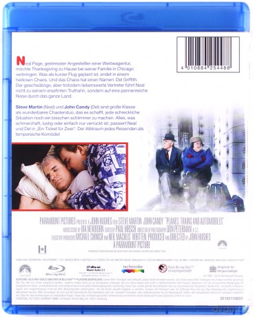 Planes, Trains & Automobiles (Samoloty, pociągi i samochody) [Blu-Ray]