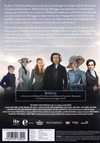 Poldark Season 3 (Poldark: Wichry losu Sezon 3) [4DVD]