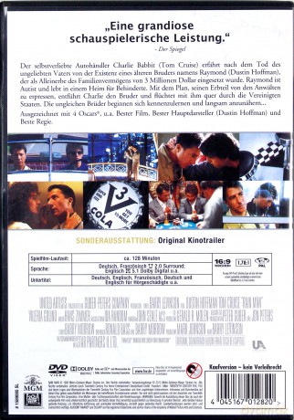 Rain Man [DVD]