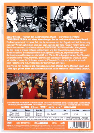 Revolution of Sound: Tangerine Dream (Tangerine Dream: Rewolucja dźwięku) [DVD]