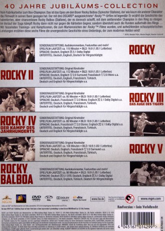 Rocky - The Complete Saga [6DVD]