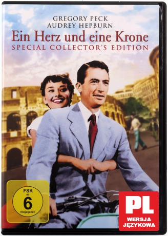 Rzymskie wakacje [DVD]