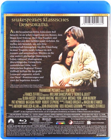 Romeo and Juliet (Romeo i Julia) [Blu-Ray]