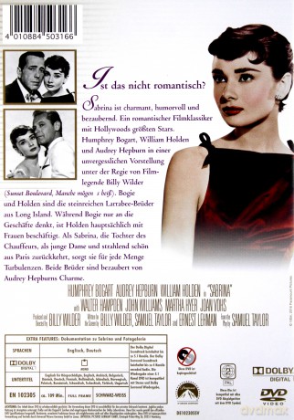 Sabrina (1954) [DVD]