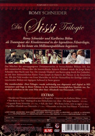 Sissi Trilogy (Purple Edition) [3DVD]