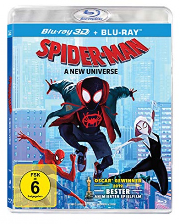 Spider-Man: A New Universe (Spider-Man Uniwersum) [Blu-Ray 3D]+[Blu-Ray]