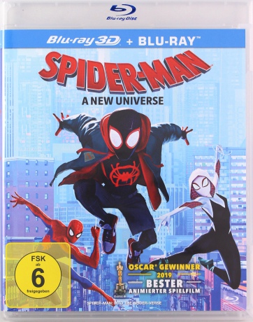 Spider-Man: A New Universe (Spider-Man Uniwersum) [Blu-Ray 3D]+[Blu-Ray]
