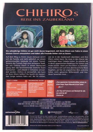 Spirited Away (W krainie bogów) [DVD]