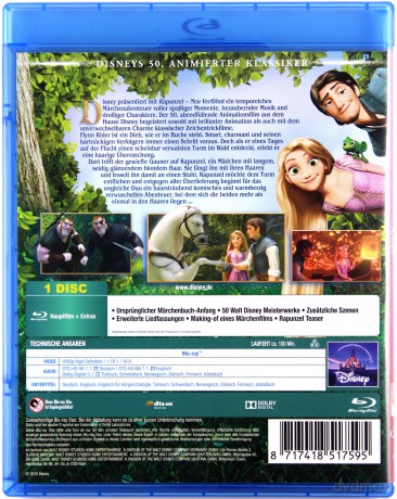 Tangled (Zaplątani) (Disney) [Blu-Ray]