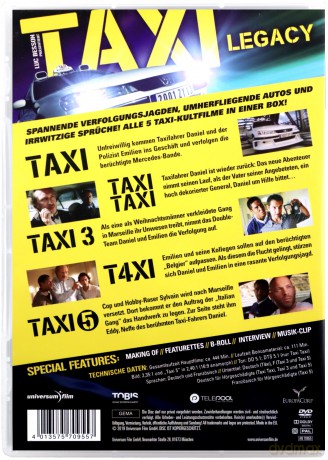 Taxi 1-5 [5DVD]