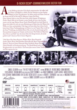 The Best Years of Our Lives (Najlepsze lata naszego życia) [DVD]