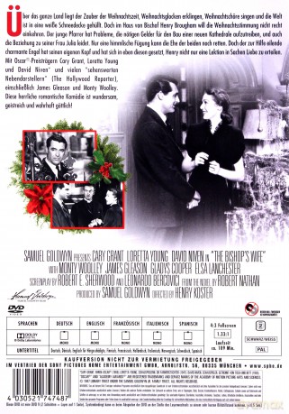 The Bishop's Wife (Żona biskupa) [DVD]