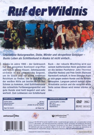 The Call of the Wild (Zew krwi) [DVD]