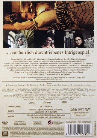 The Favourite (Faworyta) [DVD]