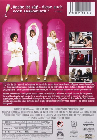The First Wives Club (Zmowa pierwszych żon) [DVD]