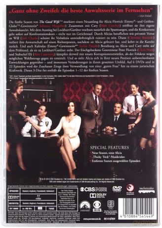 The Good Wife Season 5 Box 1 (Żona idealna Sezon 5 Box 1) [3DVD]