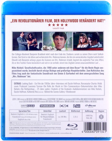 The Graduate (Absolwent) [Blu-Ray]