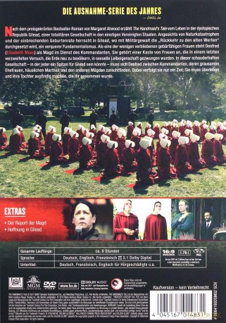 The Handmaid's Tale Season 1 (Opowieść podręcznej Sezon 1) [4DVD]