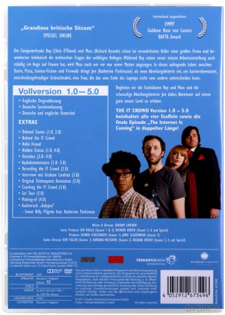 The IT Crowd - Version 1.0 - 5.0 (Technicy-magicy Sezon 1-5) [5DVD]