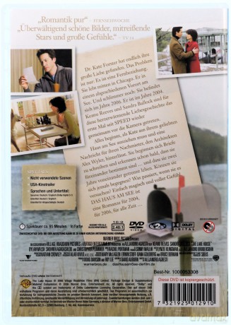 The Lake House (Dom nad jeziorem) [DVD]
