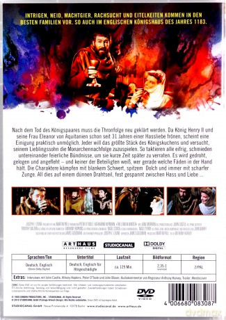 The Lion in Winter (Lew w zimie) [DVD]