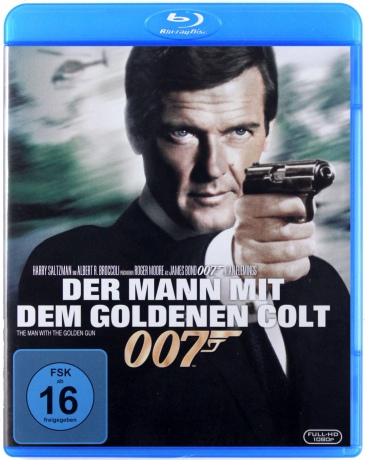 007 James Bond The Man with the Golden Gun (Czlowiek ze złotym pistoletem) [Blu-Ray]