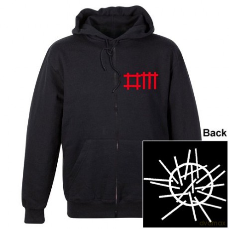 Depeche Mode: Dm Logo, Zipped Hoodie, Black (S) [BLUZA]